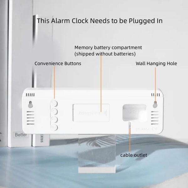 Smart LED Wall Clock